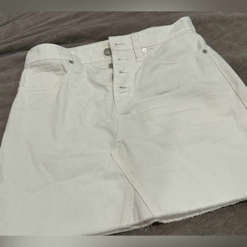 madewell mini skirt